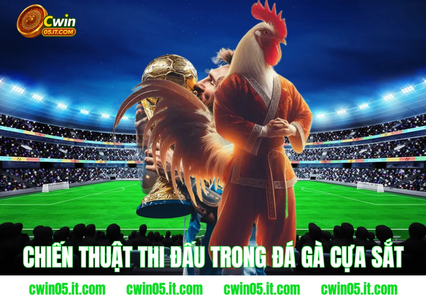 Chiến thuật thi đấu trong đá gà cựa sắt