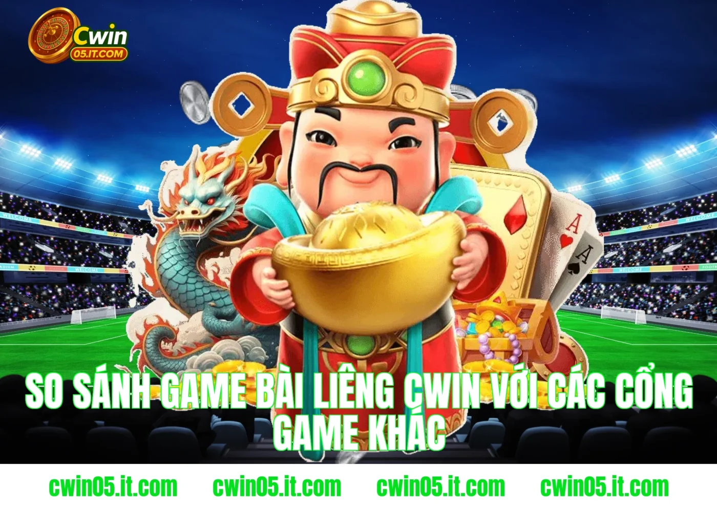 So sánh game bài liêng Cwin với các cổng game khác