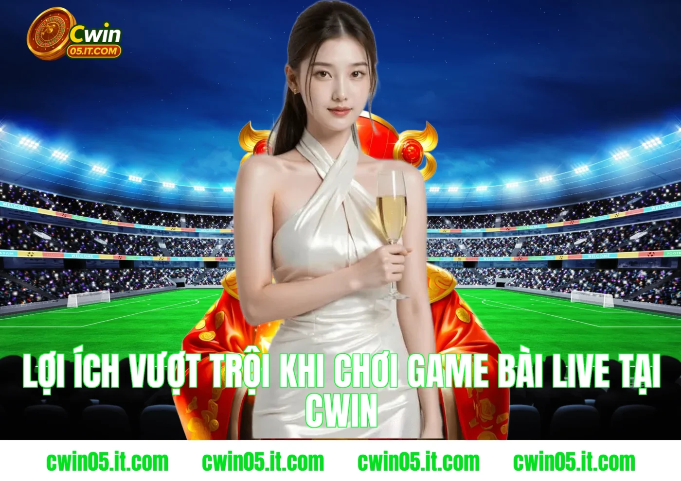 Lợi ích vượt trội khi chơi game bài live tại Cwin