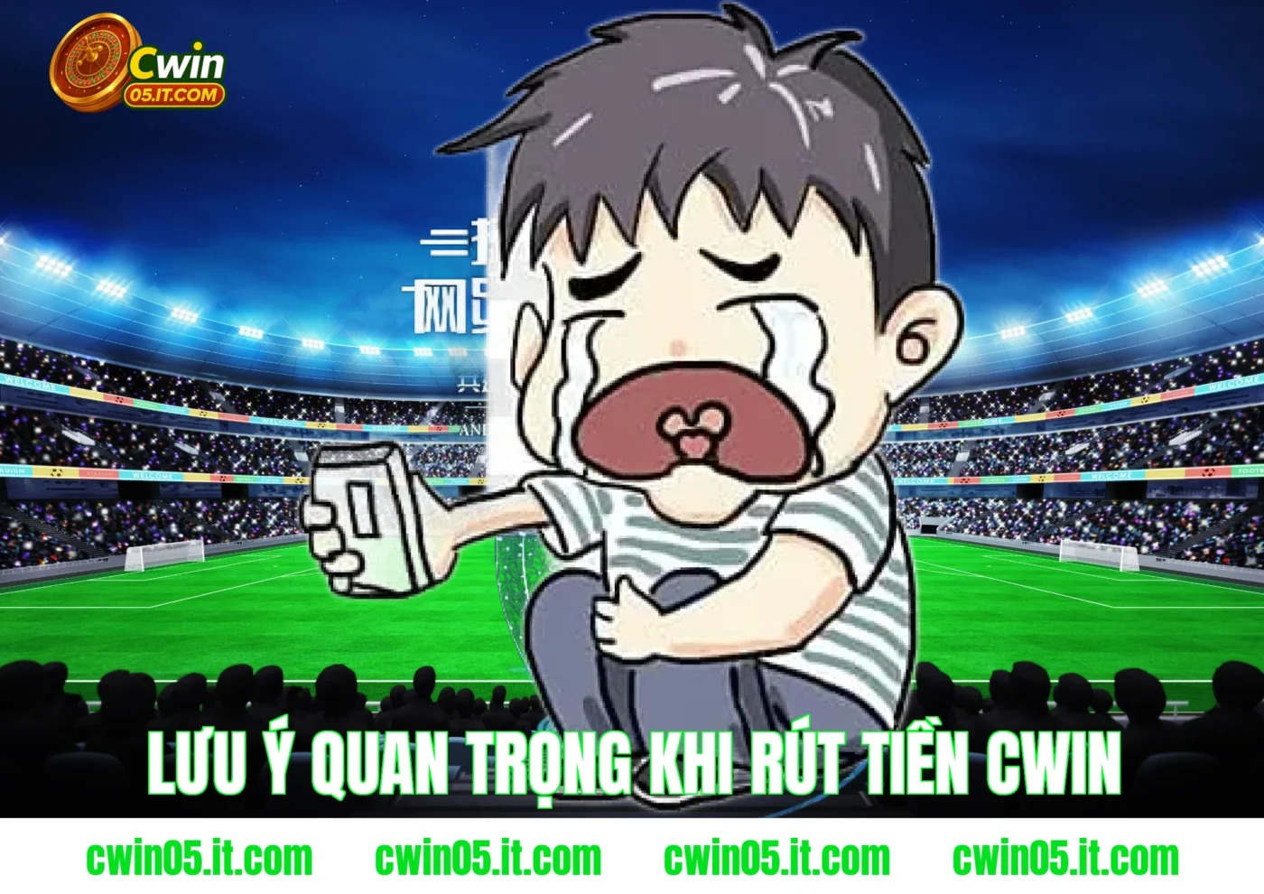 Lưu ý quan trọng khi rút tiền Cwin