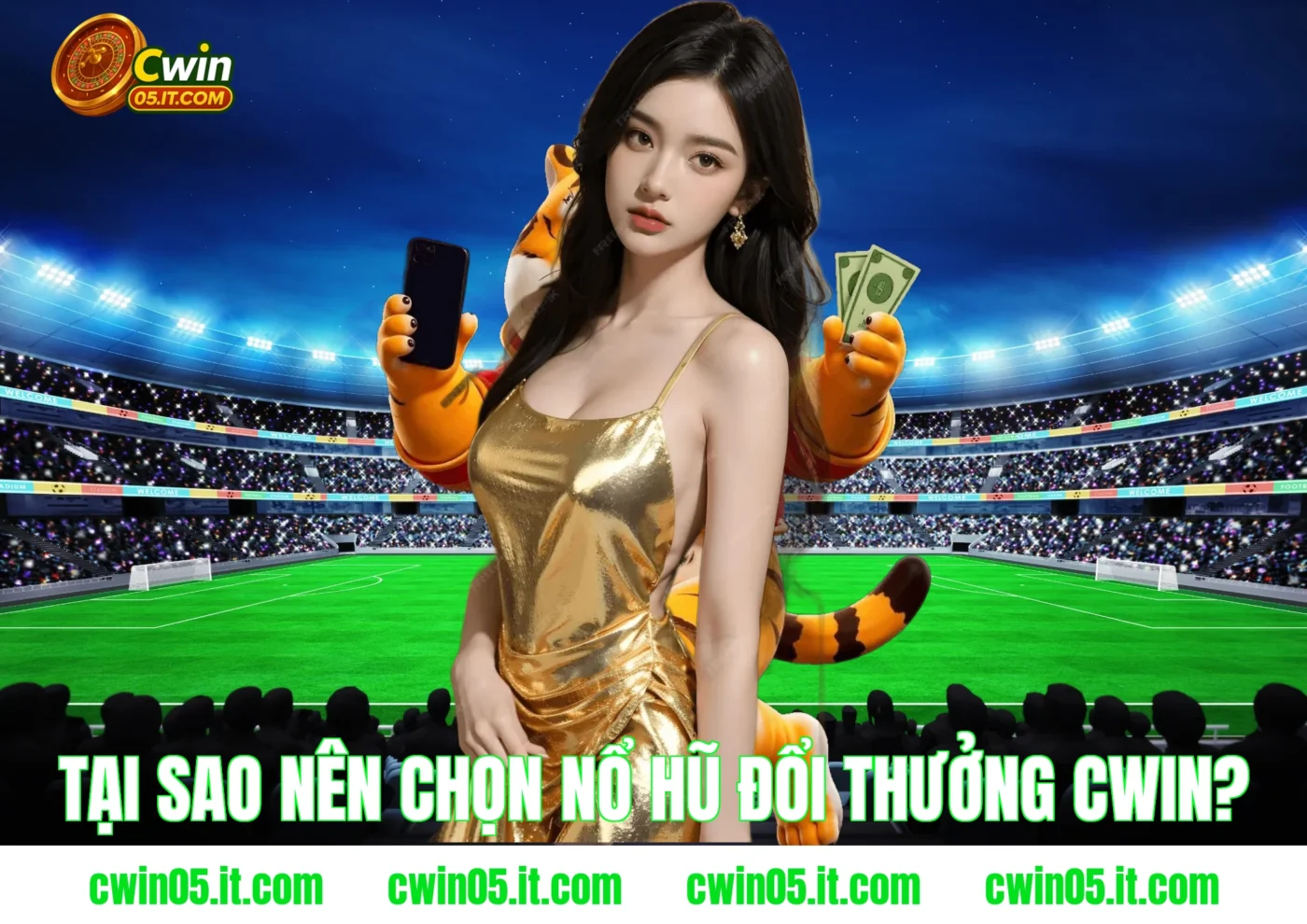 Tại sao nên chọn nổ hũ đổi thưởng Cwin?